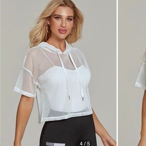 🔴 nwt net hooded top multiple sizes